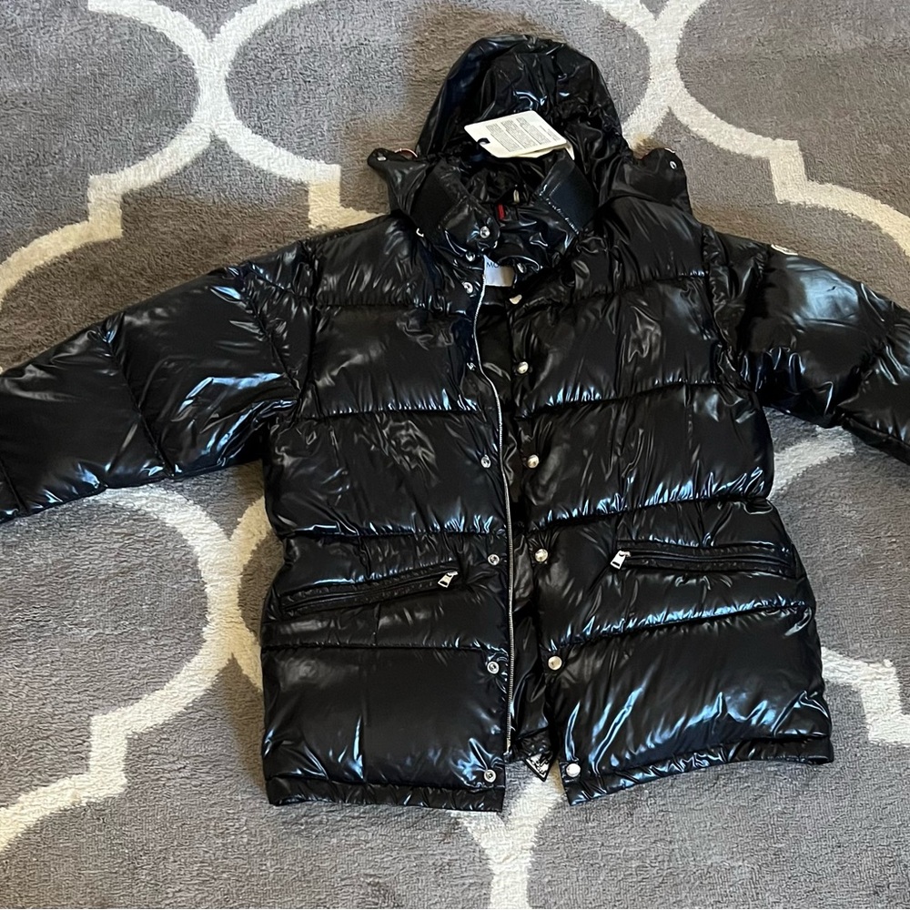 Moncler  Black Hooded Jacket